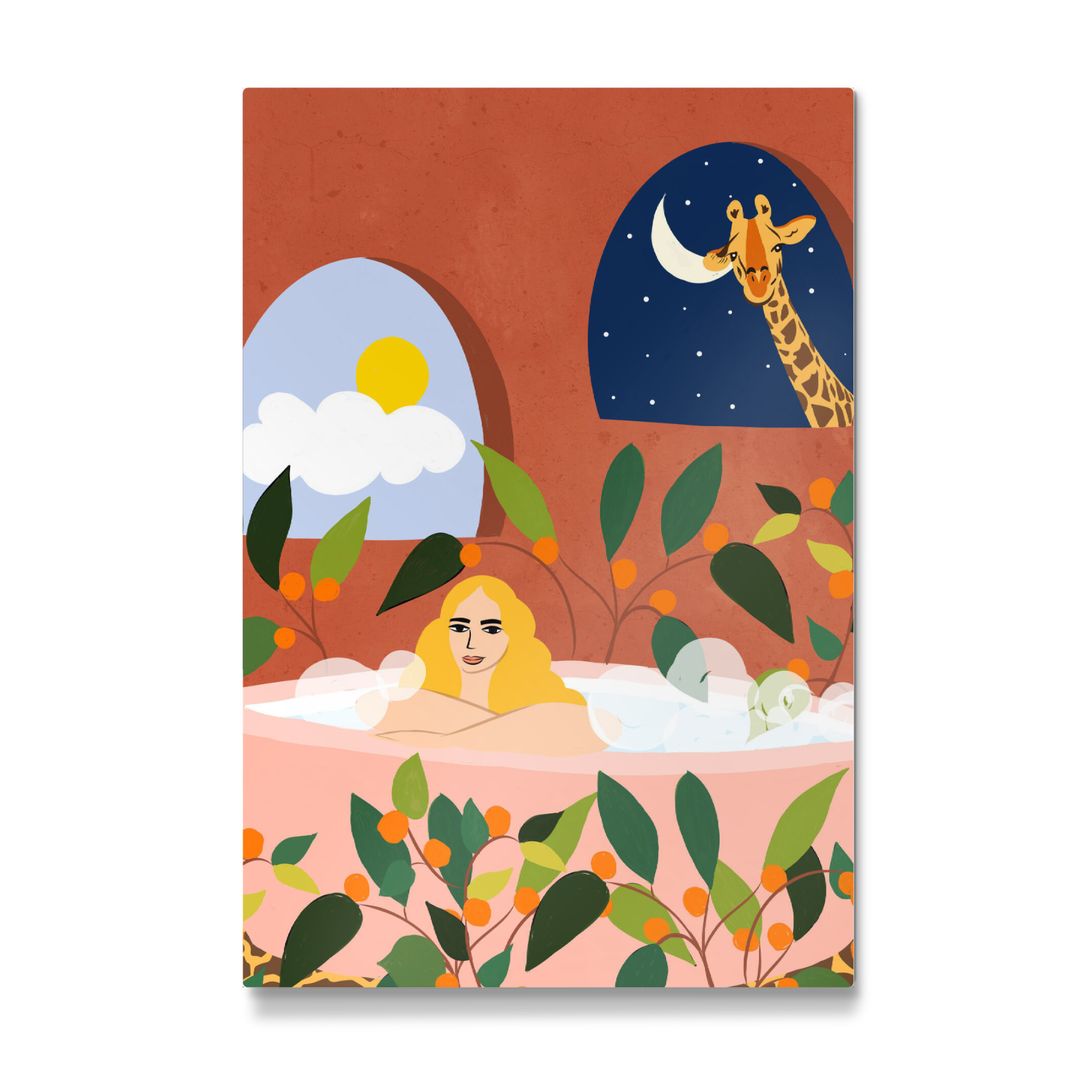 Galerie-Print "Day Night Safari" 75x50 cm artboxONE