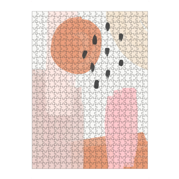 artboxONE Puzzle "Pink and Baked Earth Theme" artboxONE - Abstrakt,Geometrie