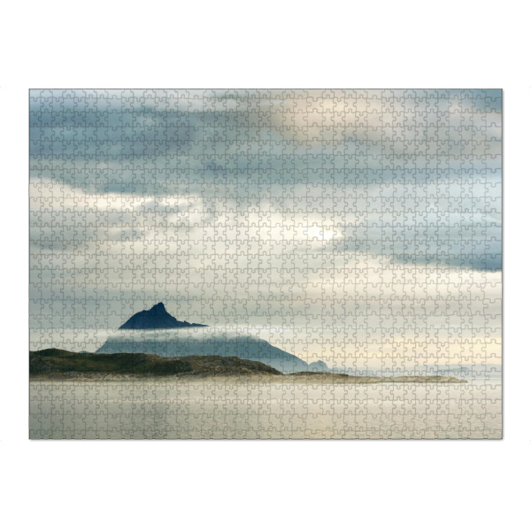 Puzzle Ravensburger "The dark mountain" artboxONE - Natur,Reise