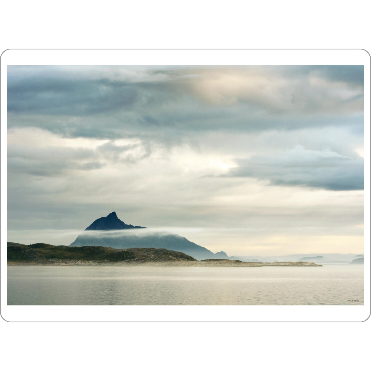 Tischset "The dark mountain" artboxONE - Natur,Reise