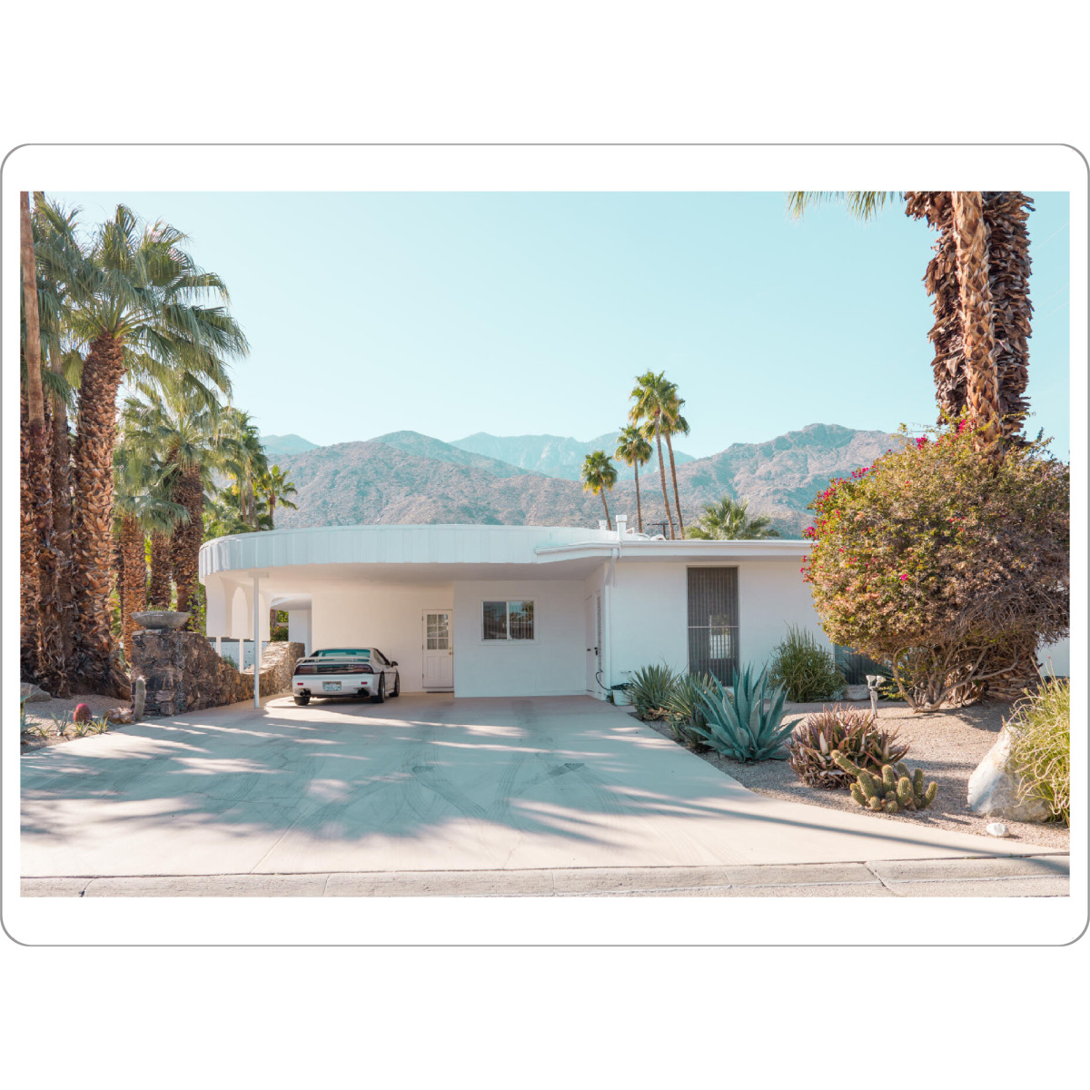 Tischset "Palm Springs Life" artboxONE - Architektur,Automobile