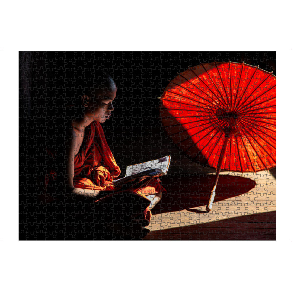 Puzzle Ravensburger "Versunken" artboxONE - Reise,Menschen,Reise / Asien,Reise / Länder