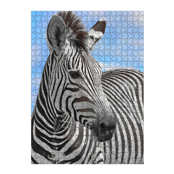 artboxONE Puzzle "Zebra Portrait ck" artboxONE - Tiere,Abstrakt,Reise / Afrika