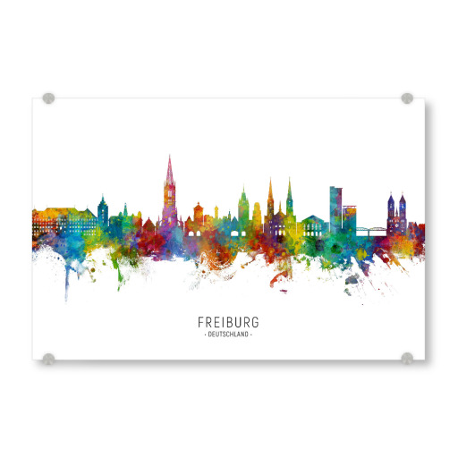 Freiburg Germany Skyline txt