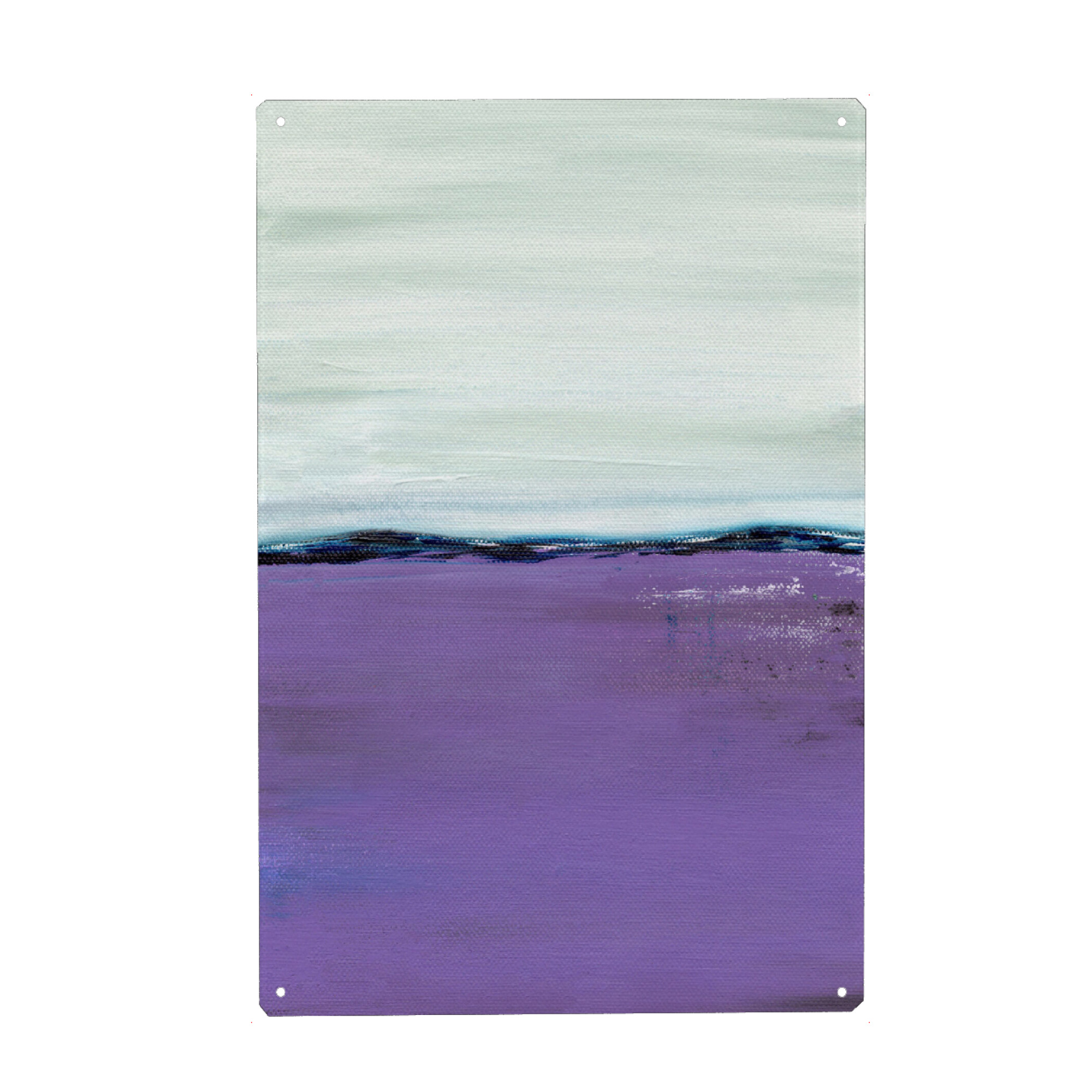 Metall Poster "Purple Surge" artboxONE - Natur,Abstrakt