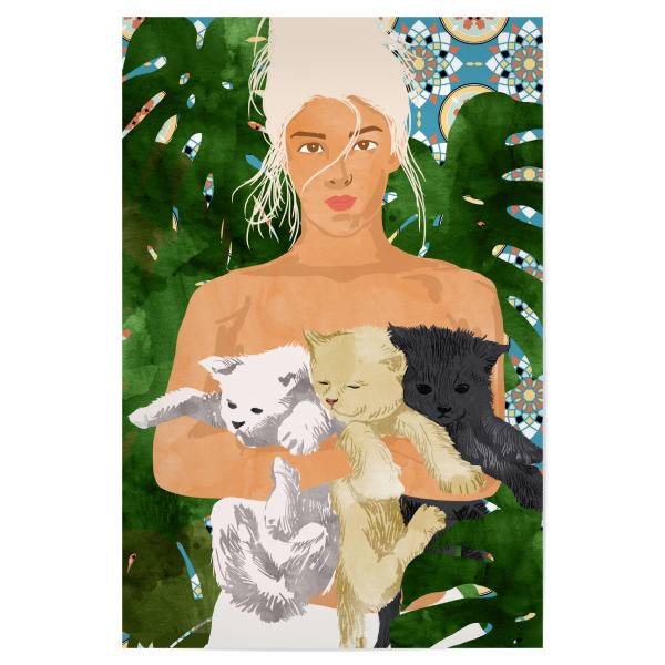 Poster 30x20 cm "Morocco Vacay" artboxONE - Natur,Tiere,Menschen