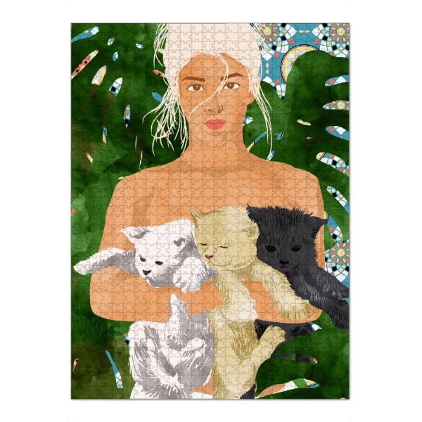 Puzzle Ravensburger "Morocco Vacay" artboxONE - Natur,Tiere,Menschen