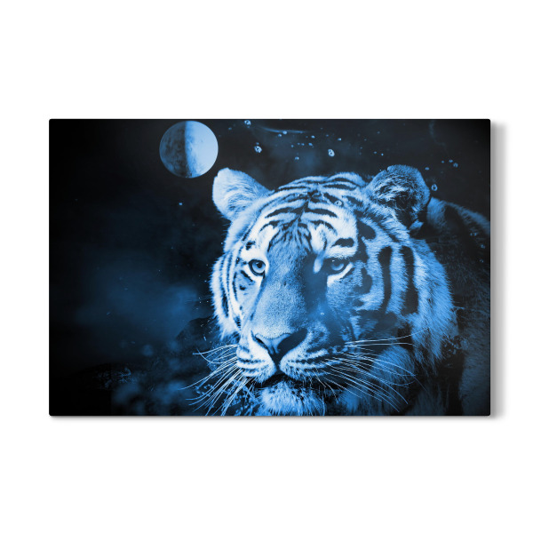 Galerie-Print "Tiger classic blue" 30x20 cm artboxONE