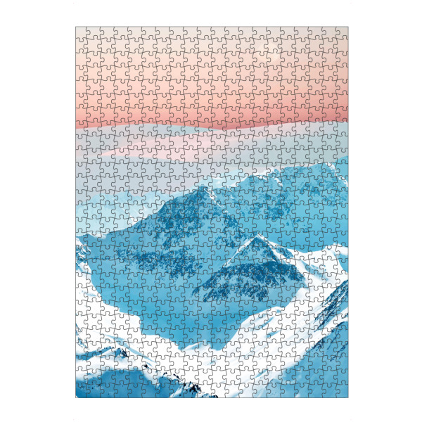 Puzzle Ravensburger "Snow & Blush Horizon" artboxONE - Natur