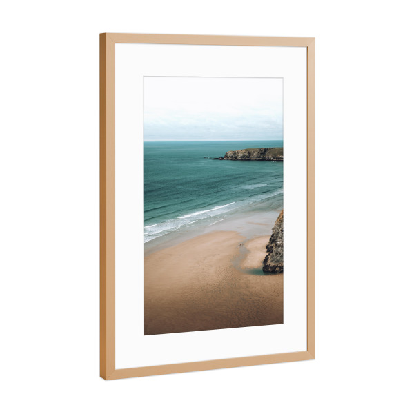 Poster mit Rahmen Kupfer "Elysium" artboxONE - Natur,Reise,Reise / Strand und Meer,Reise / Länder