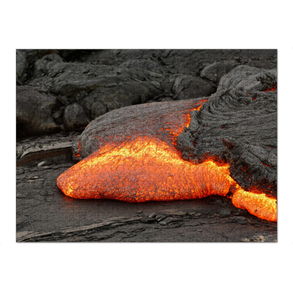 Puzzle Ravensburger "Hawaii - Glühende Lava" artboxONE - Natur,Abstrakt,Reise / Länder