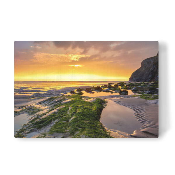 Leinwandbild "Cornwalls magic" artboxONE - Natur,Reise,Reise / Strand und Meer