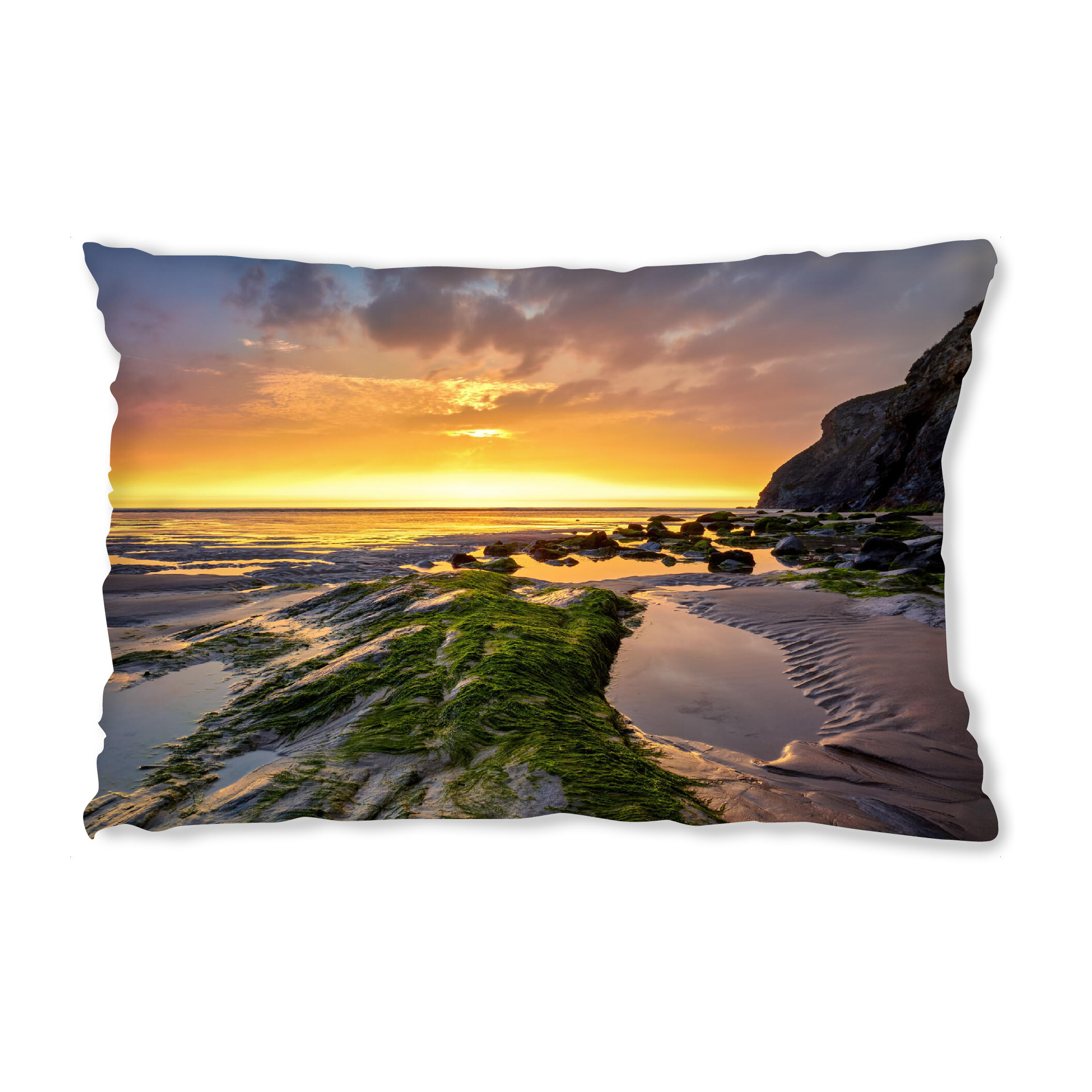 Design-Kissen "Cornwalls magic" artboxONE - Natur,Reise,Reise / Strand und Meer
