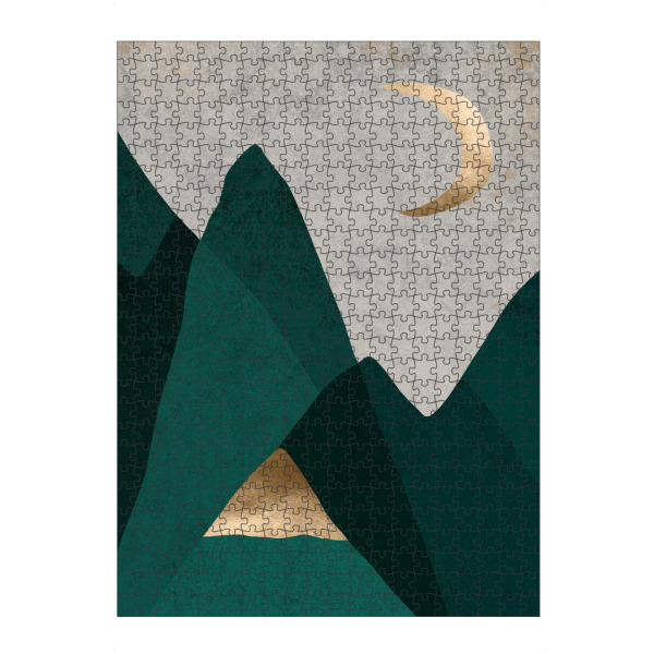 Puzzle Ravensburger "Georganic Moon" artboxONE - Natur,Abstrakt