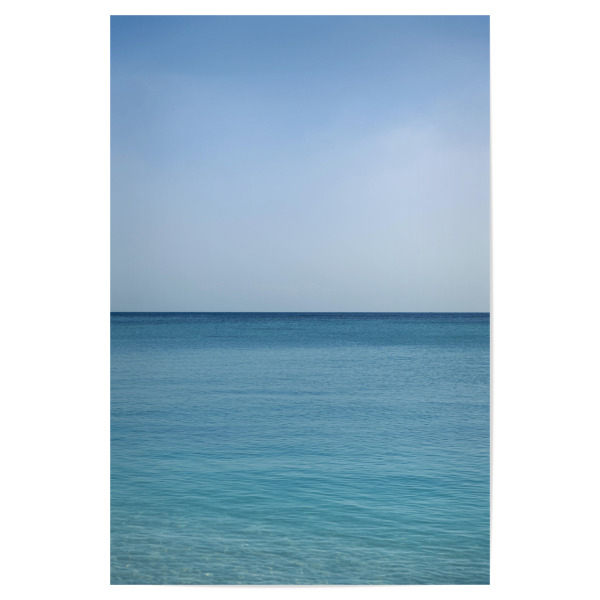 Poster "Blue ocean" artboxONE - Natur,Reise,Reise / Strand und Meer