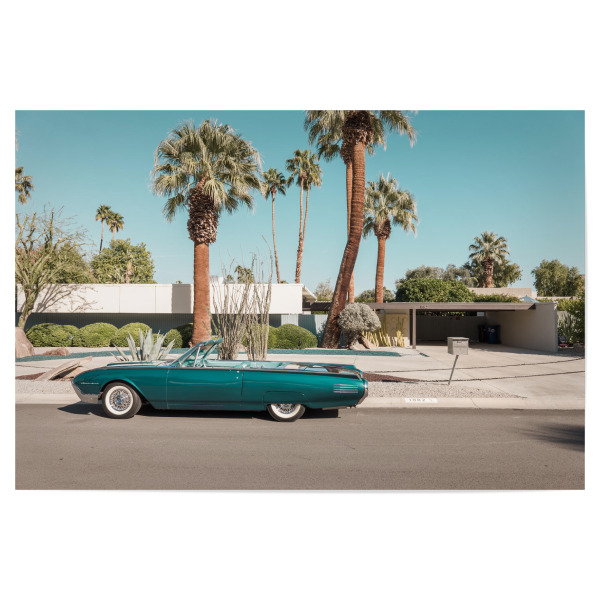 Poster 30x20 cm "Palm Springs Endlessness" artboxONE - Architektur,Automobile,Städte / Los Angeles