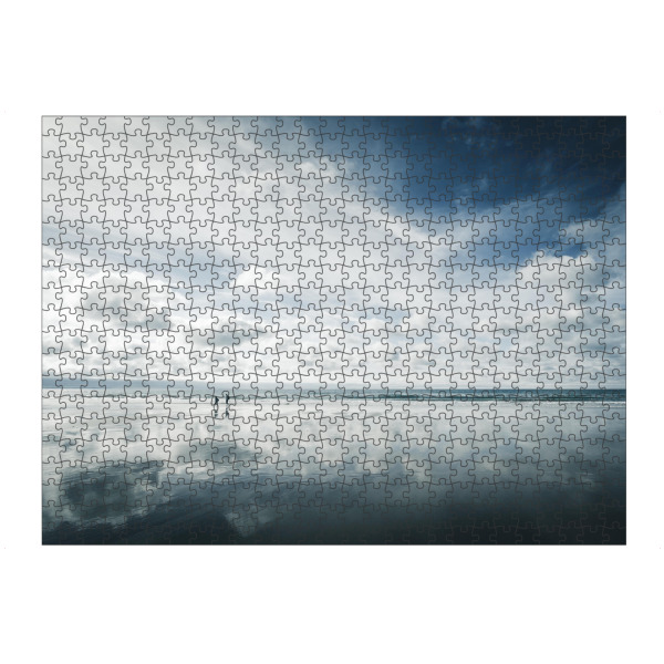 artboxONE Puzzle "Walking on the beach" artboxONE - Natur,Reise,Reise / Strand und Meer,Reise / Länder