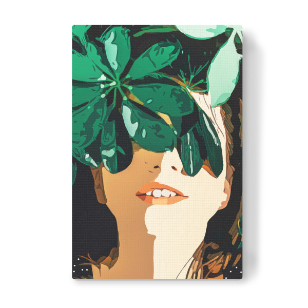 Leinwandbild "Blinded By Leaves" artboxONE - Natur,Menschen