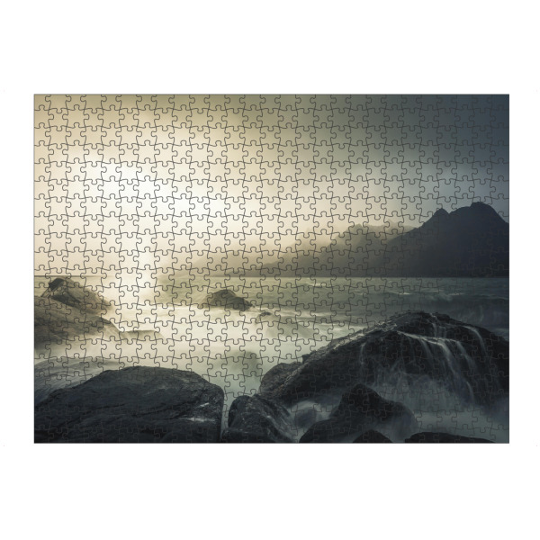 Puzzle Ravensburger "Dramatic coast" artboxONE - Natur,Reise / Strand und Meer