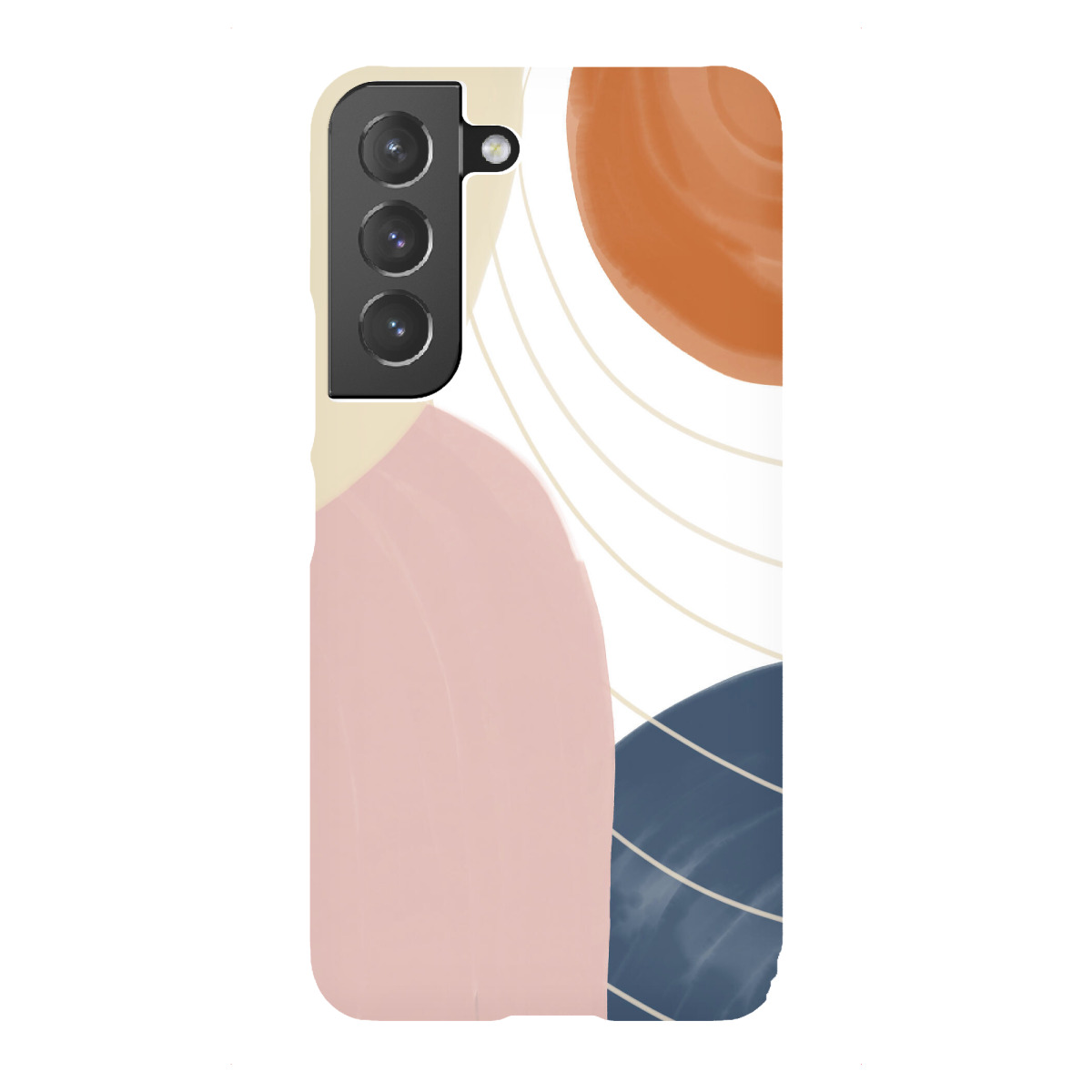 "Earthy Tones Abstract Shapes"für Samsung Galaxy - Premium-Case Handyhülle artboxONE