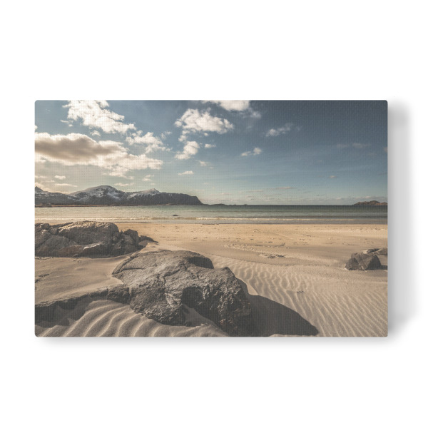 Leinwandbild "Lofoten Strand" artboxONE - Natur,Reise / Strand und Meer