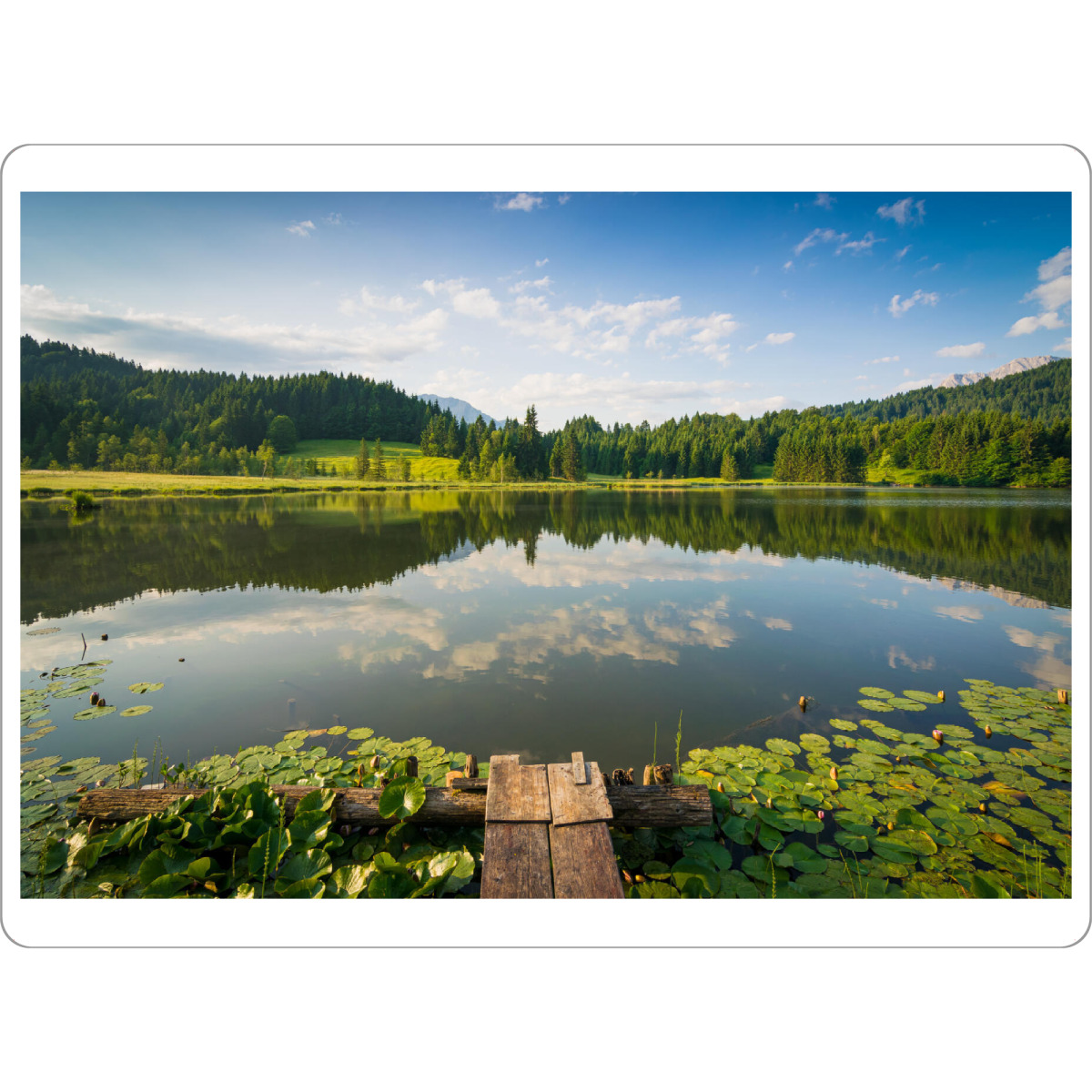 Tischset "Sommer am Geroldsee" artboxONE - Natur