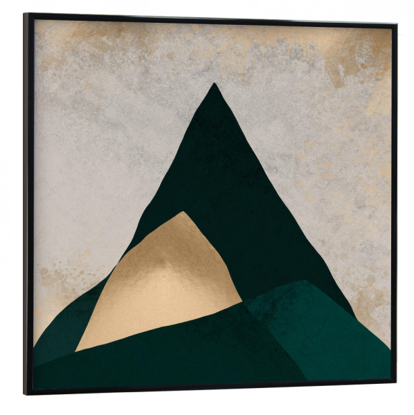 Poster mit schwarzem Rahmen 30x30 cm "Georganic New" artboxONE - Natur