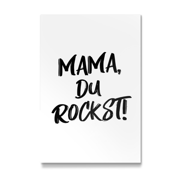 Galerie-Print "Mama, Du rockst!" 30x20 cm artboxONE