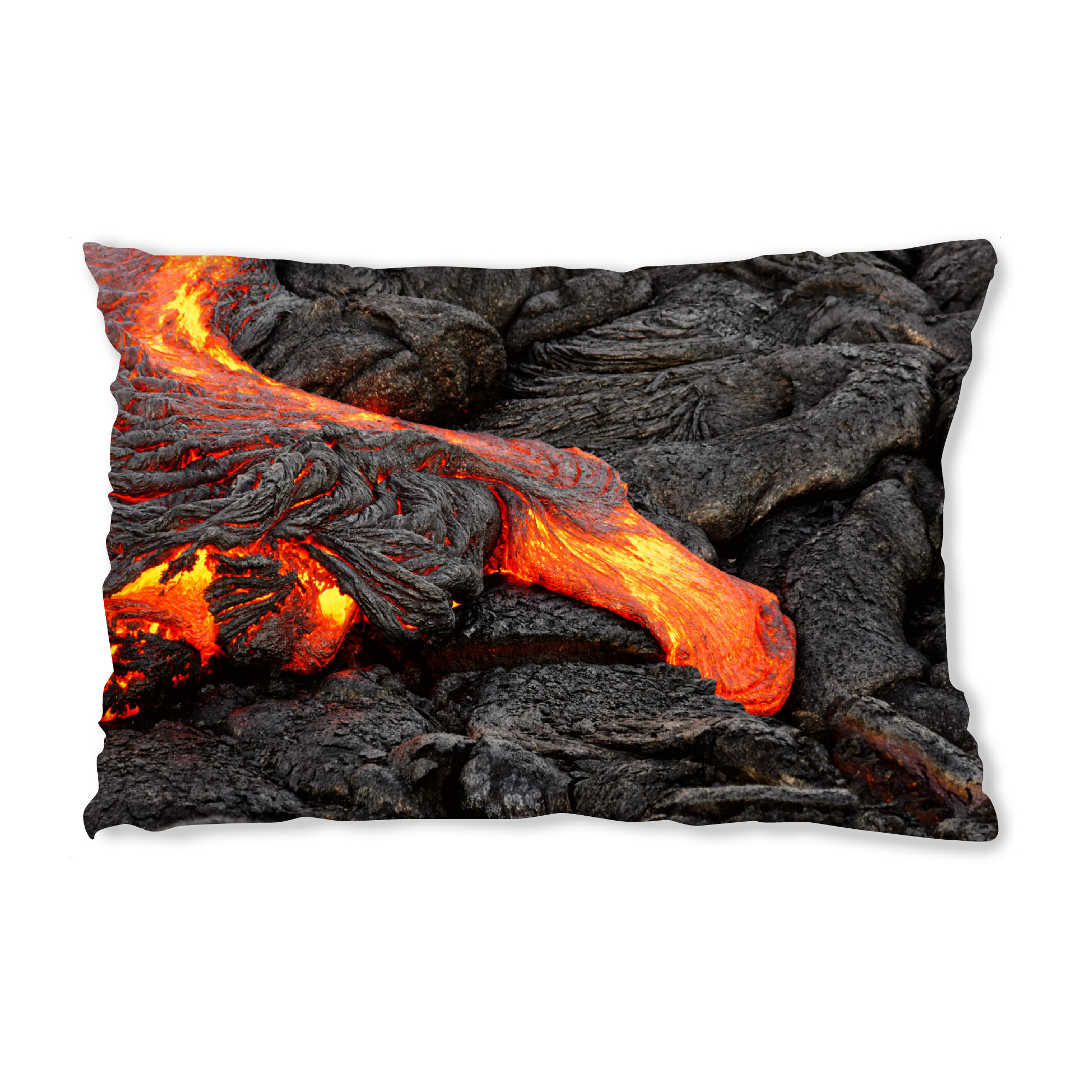 Design-Kissen "Hawaii - Flüssige Lava" artboxONE - Natur,Abstrakt,Reise / Länder