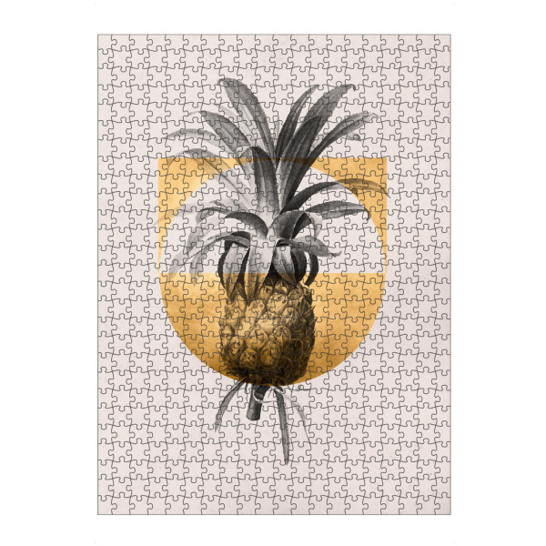 artboxONE Puzzle "Golden Pineapple" artboxONE - Natur,Floral,Essen & Trinken,Essen & Trinken / Obst & Gemüse