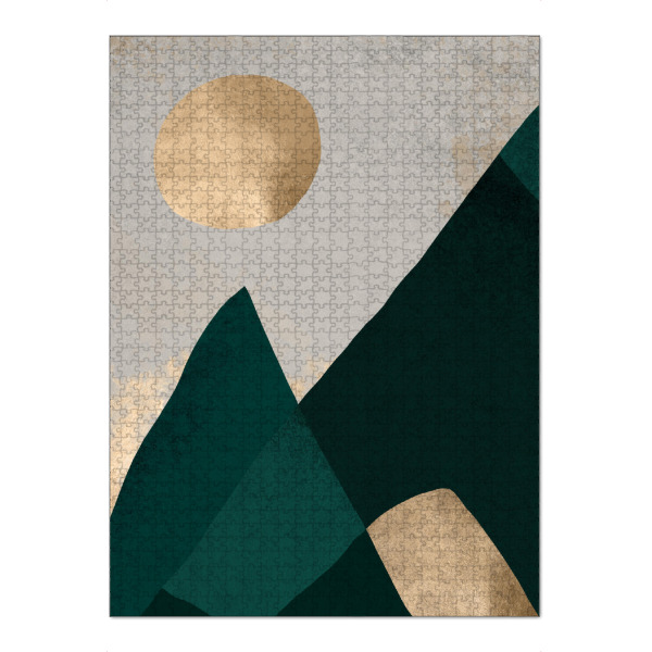 Puzzle Ravensburger "Georganic Sun" artboxONE - Natur,Abstrakt