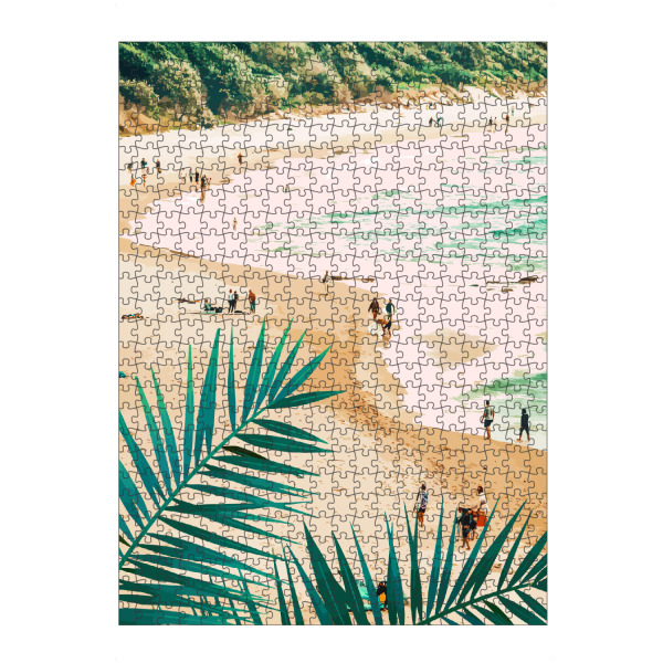 Puzzle Ravensburger "Beach Weekend | Pastel Ocean Sea" artboxONE - Natur,Menschen,Reise / Strand und Meer