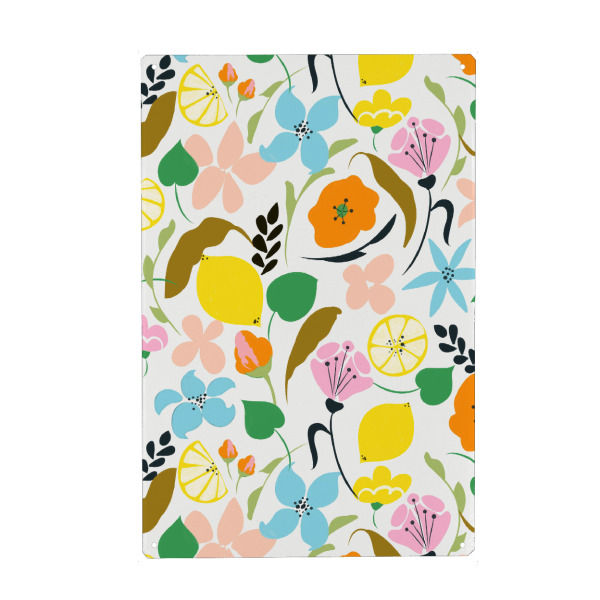 Holzbild "Lemon Botanicals" artboxONE - Natur,Floral