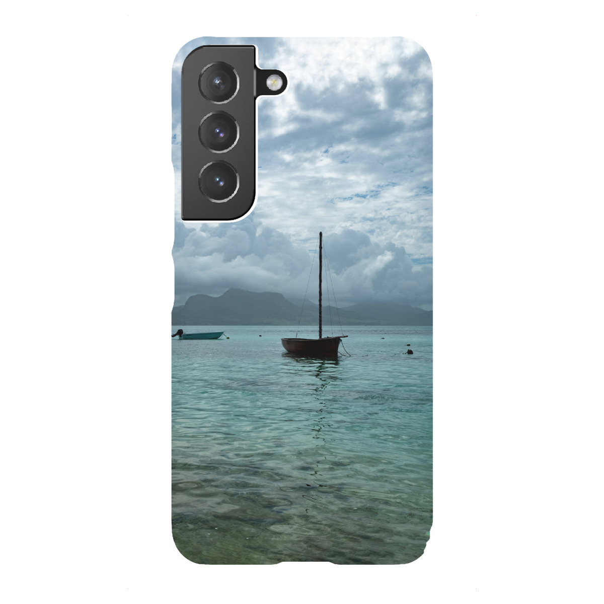 Samsung Galaxy "Swimming boats" Premium-Case Handyhülle artboxONE