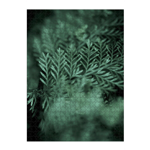 artboxONE Puzzle "Those little green Details" artboxONE - Natur,Floral,Abstrakt