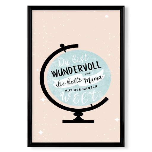 Beste Mama der Welt - Globus
