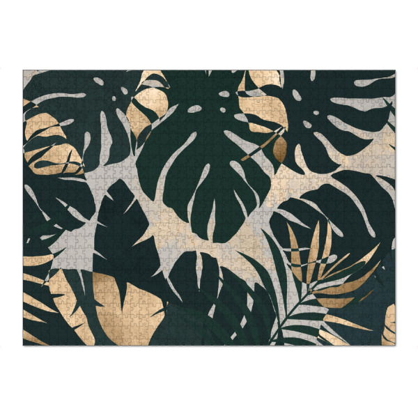 Puzzle Ravensburger "Georganic Leafs" artboxONE - Natur,Floral