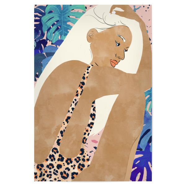 Poster 30x20 cm "Jaguar Soul" artboxONE - Menschen