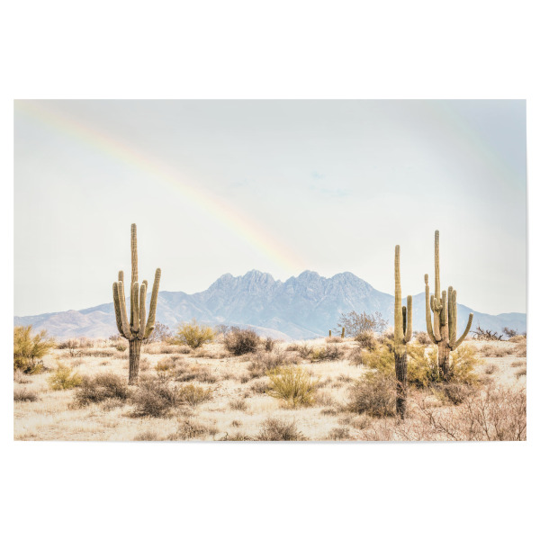 Poster 30x20 cm "Rainbow over Arizona" artboxONE - Natur,Reise