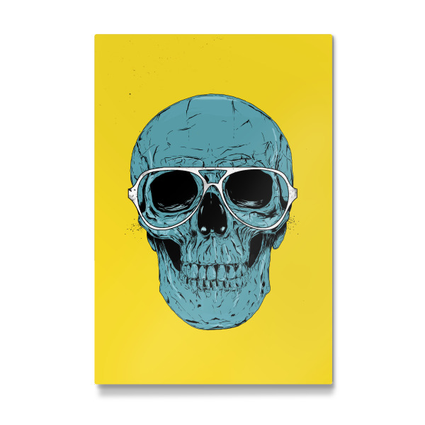 Galerie-Print "Blue skull" 30x20 cm artboxONE