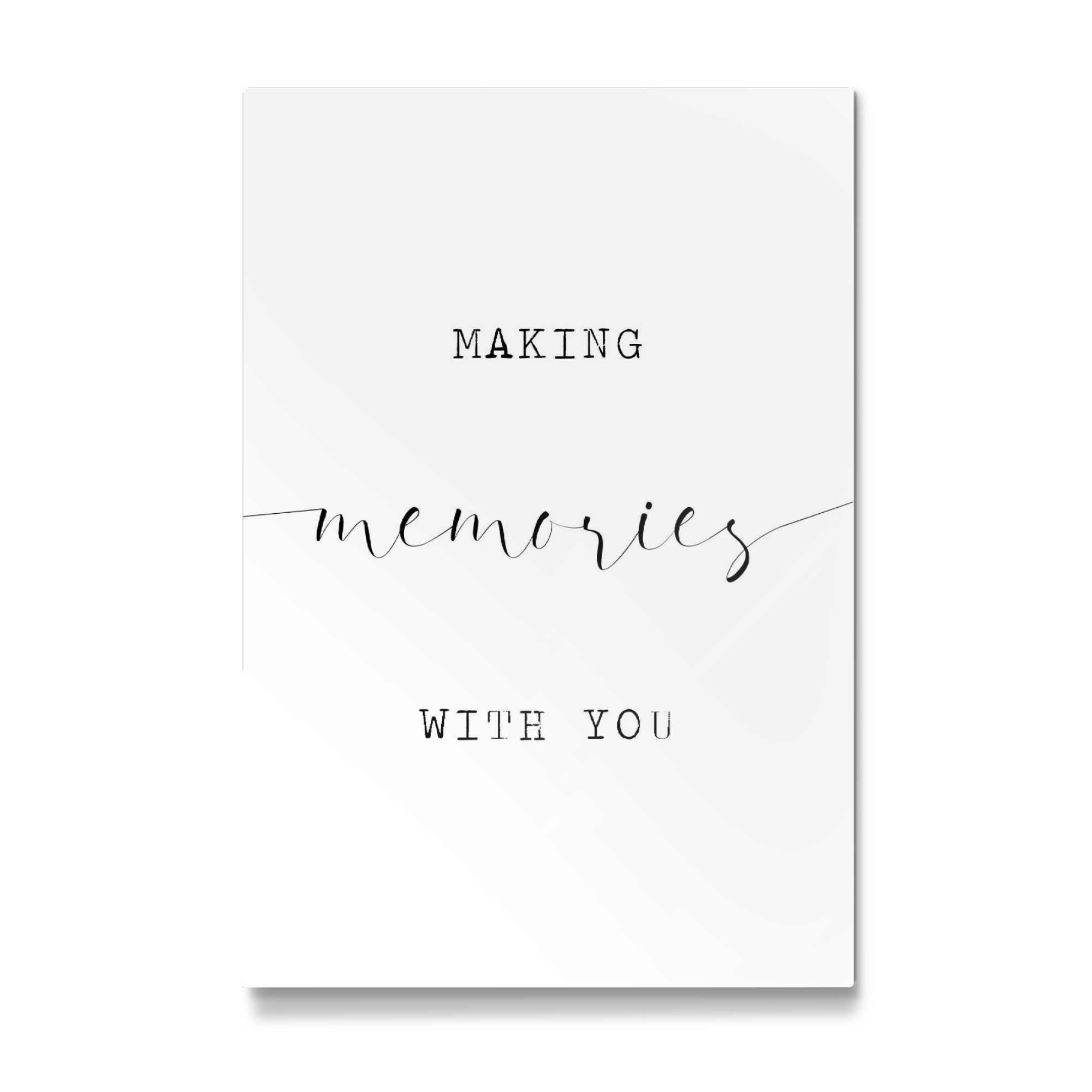 Galerie-Print "Making memories with you_links" 75x50 cm artboxONE
