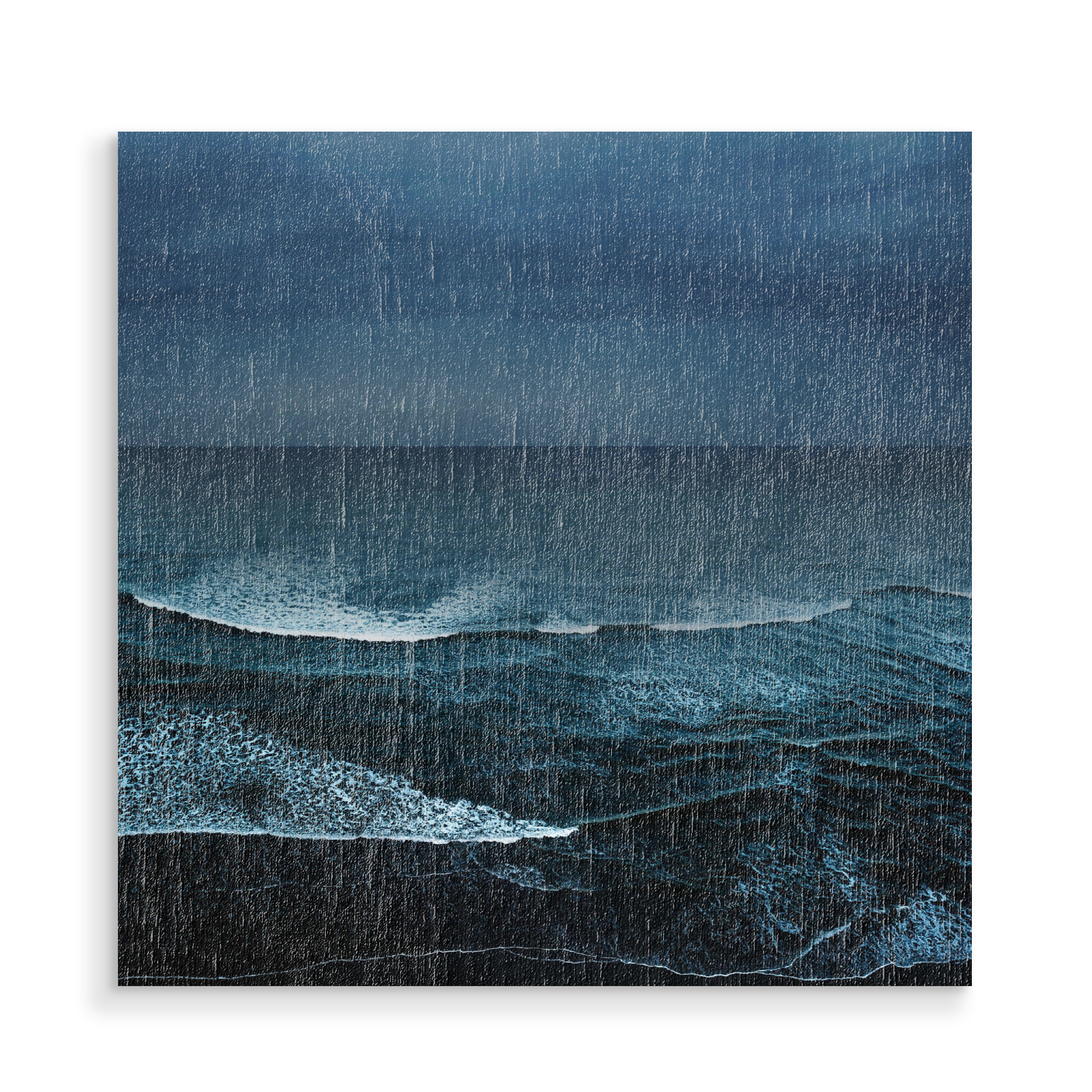 Holzbild "Beach Indigo" artboxONE - Natur,Reise / Strand und Meer,Reise / Länder