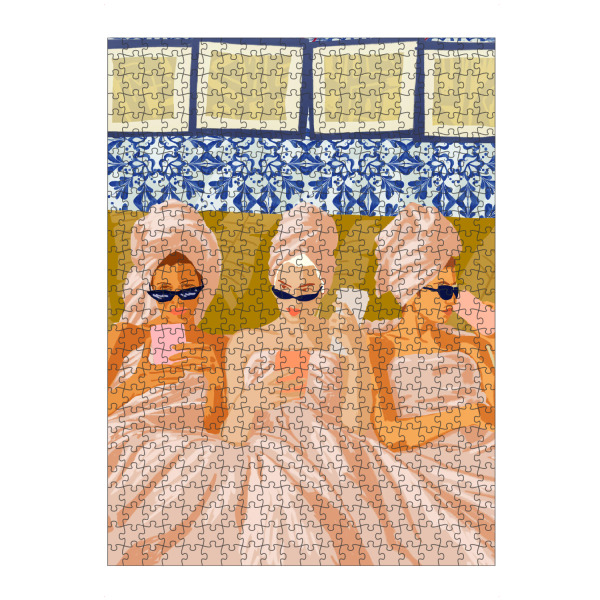 Puzzle Ravensburger "Ladies-Only Club | Girl Talk" artboxONE - Menschen