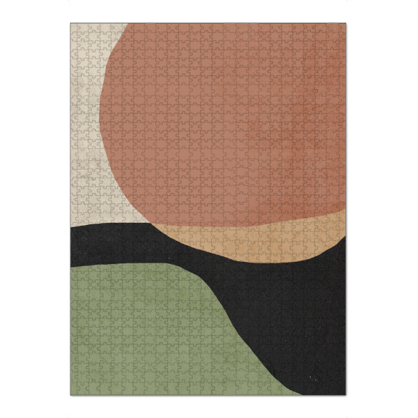 Puzzle Ravensburger "Sunset Orange" artboxONE - Abstrakt,Geometrie