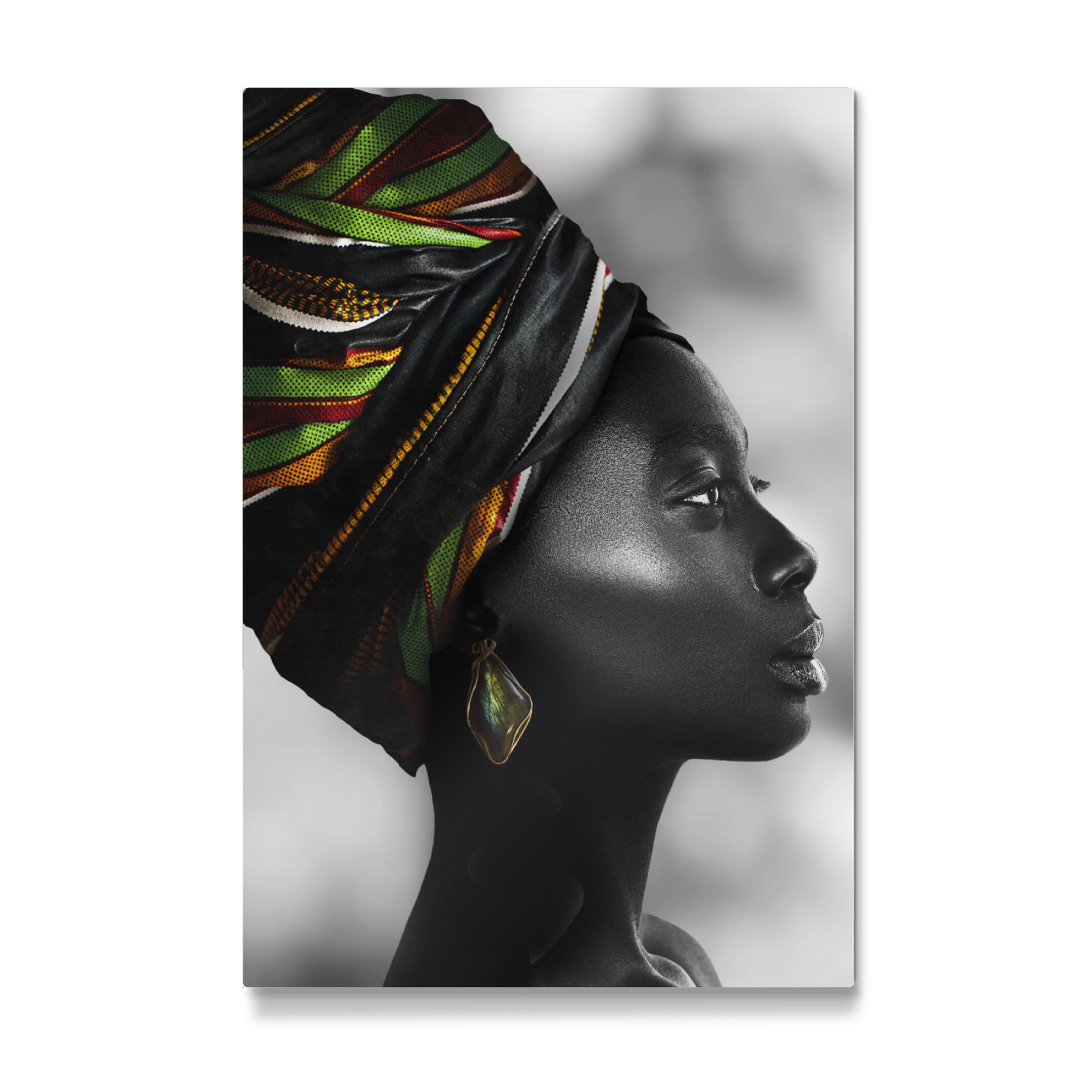 Galerie-Print "Woman African Green" 30x20 cm artboxONE