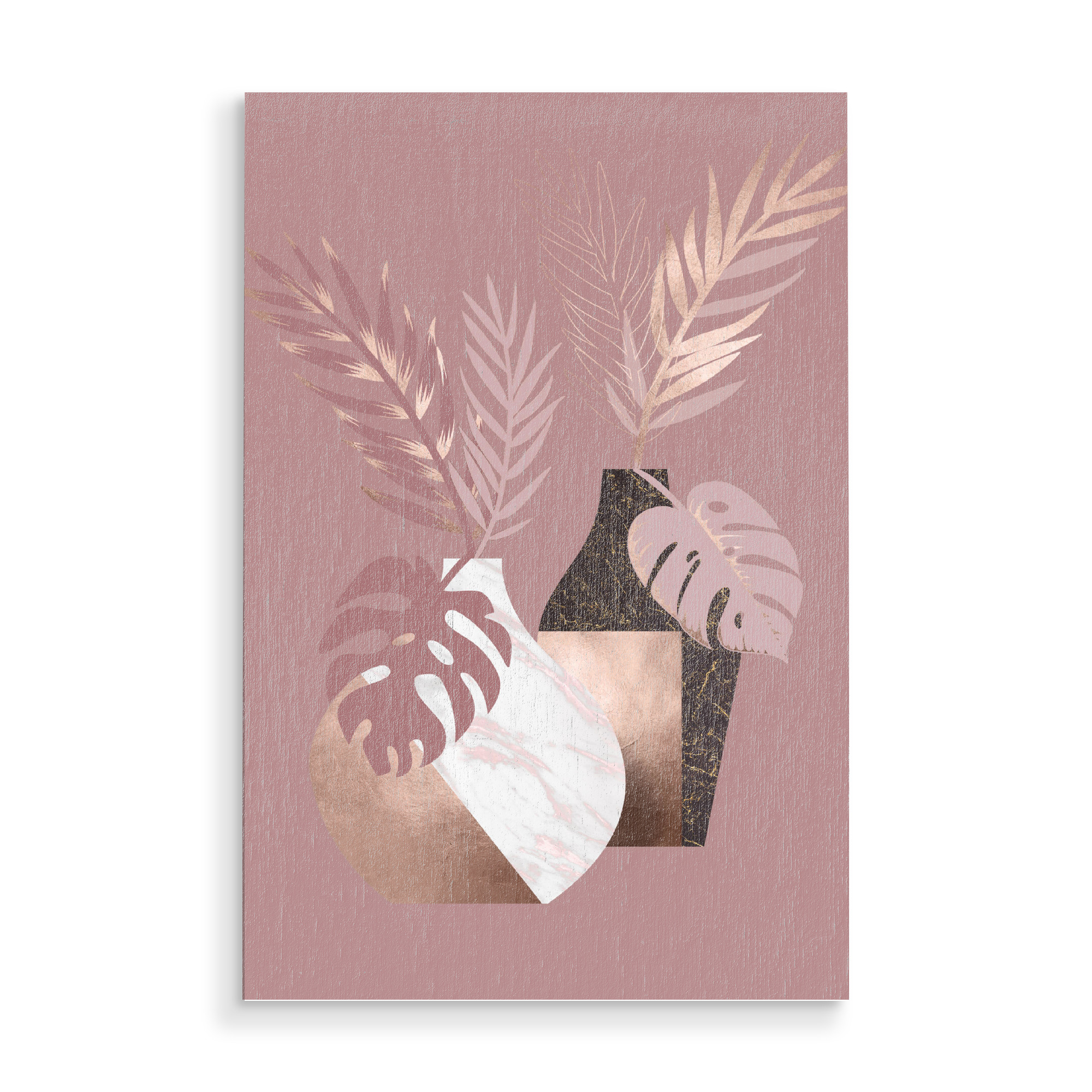 Holzbild "Rose Flowers" artboxONE - Floral,Abstrakt