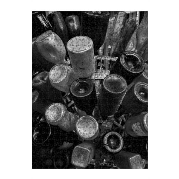 Puzzle Ravensburger "Glass bottles" artboxONE - Reise,Essen & Trinken