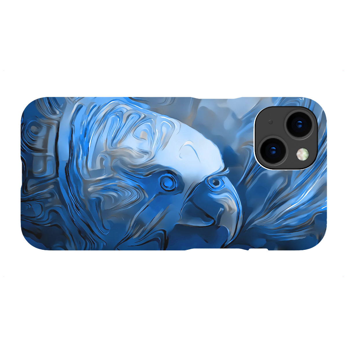 iPhone "Adler blau art" Premium-Case Handyhülle artboxONE