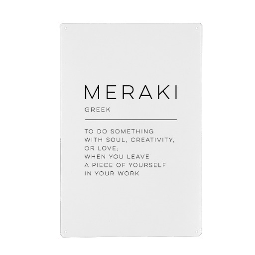 Meraki Definition