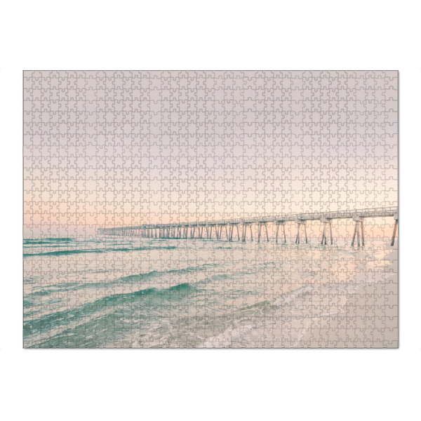Puzzle Ravensburger "Broadwalk" artboxONE - Natur,Reise / Strand und Meer